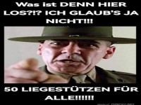 Strenger Drill: 50 Liegest�tze f�r alle