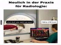 Humor in der Radiologie-Praxis