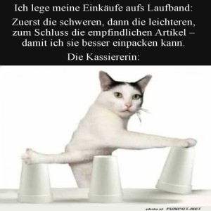 fun-Bild: Die Fähigkeiten der Kassiererin