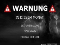 Vorsicht: Chaos-Monat voraus!