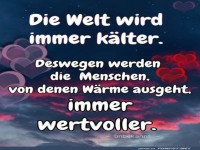 W�rme in der kalten Welt gesucht!