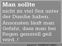 man sollte 