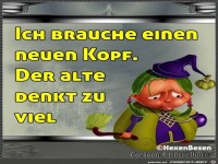Brauche einen neuen Kopf