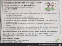 Nachwuchskraft gesucht