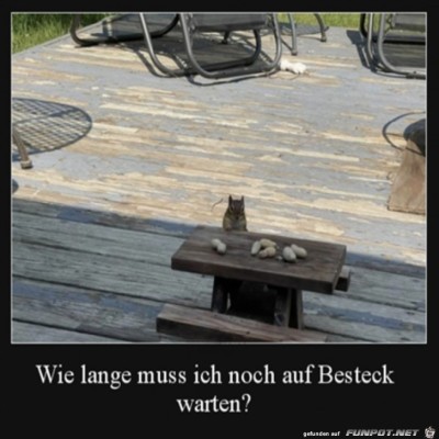 Wo-bleibt-mein-Besteck?.jpg von Hannah