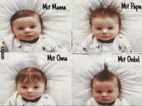 Babys Haar-Abenteuer