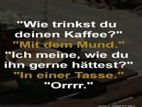 Wenn der Morgenkaffee zum Kaffeeklatsch wird