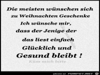 Die meisten wuenschen sich