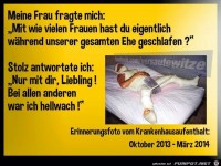 Meine Frau fragt mich