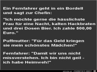 Fernfahrer im Bordell