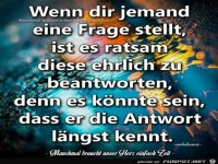 Wenn dir jemandeine Frage stellt