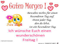 Wunderschoenen Freitag