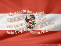 Heimat bist du großer Söhne....