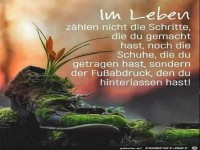 Im Leben zhlen nicht die Schritte