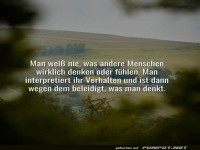 Man weiß nie