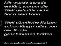 Warum die Welt nicht flach sein kann