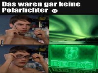 Brillen-Illusion: Nordlicht oder Neonlicht?