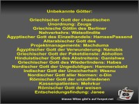 Unbekannte G�tter