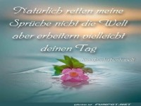 Nat�rlich retten meine Spr�che