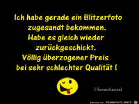 Hab gerade ein Blitzerfoto