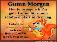 Guten Morgen 