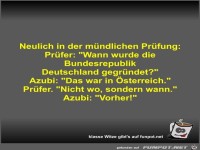 Neulich in der m�ndlichen Pr�fung