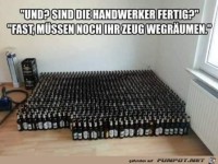 Zeug liegt noch rum