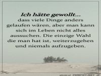 Ich haette gewollt