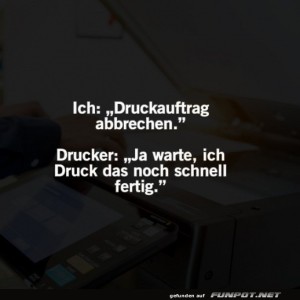 fun-Bild: Typisch Drucker