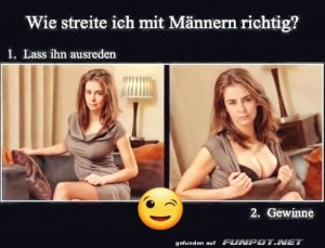 fun-Bild: Wie streite ich mit Männern richtig?