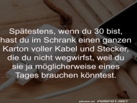 Kabel und Stecker: Der unvermeidliche Speicher