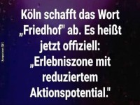 Kln verabschiedet neues Wort fr Friedhof