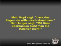 Mein Kopf sagt