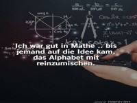 Mathematik: Ein Buchstabensalat