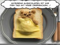 Mit K�se �berbacken