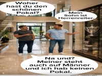 Pokalgespr�che der etwas anderen Art