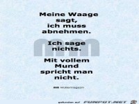 meine waage sagt