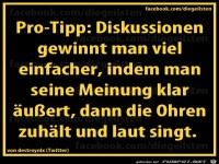 diegeilsten Diskussionen