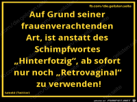 diegeilsten hinterfotzig