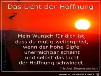 das Licht der Hoffnung