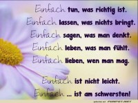 Einfach tun