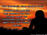 Das Geheimnis einer starken Frau
