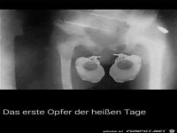 Ein erstes Hitze-Opfer