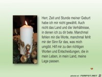 Herr Zeit und Stunde