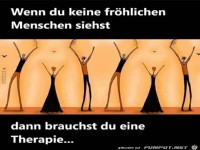 Siehst du fr�hliche Menschen?