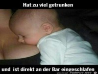 Zu viel getrunken