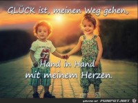 Glck ist meinen Weg gehen