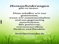 Gemeinsam geht alles besser!