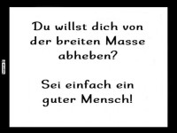 Anderssein leicht gemacht!