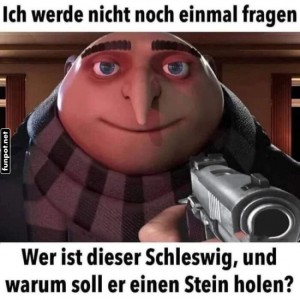 Gru-hat-Fragen-zu-Schleswig-und-Steinen!.jpg von Sophie48